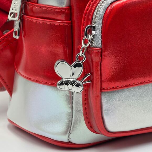 Loungefly Disney100 Winnie the Pooh Platinum Mini Backpack Set - Picture 8 of 8